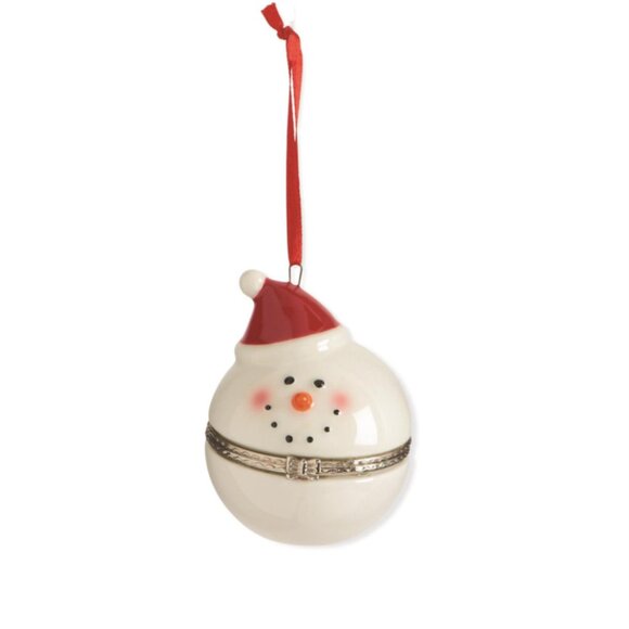 Snowman Pillbox Ornaments - Picture 5 of 6